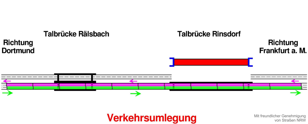Talbrücke Rinsdorf Bauphase 5