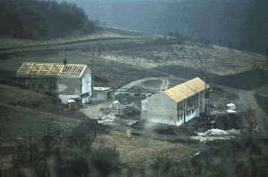 Bau der neuen Grundschule 1963