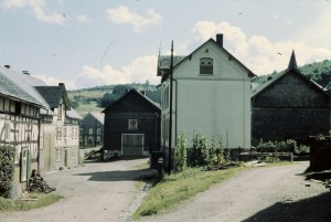 Rinsdorf Alte Dorfstraße in Rinsdorf 1958